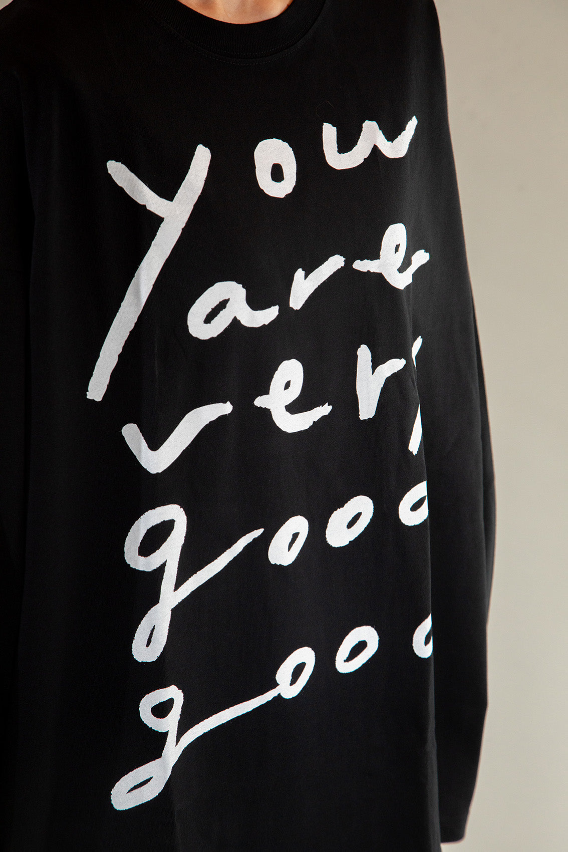 GG02 Long T-shirt Black