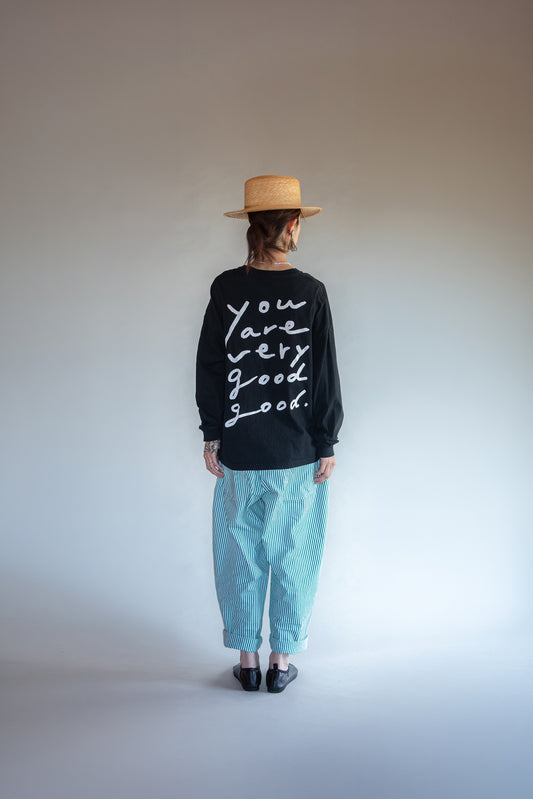 GG02 Long T-shirt Black