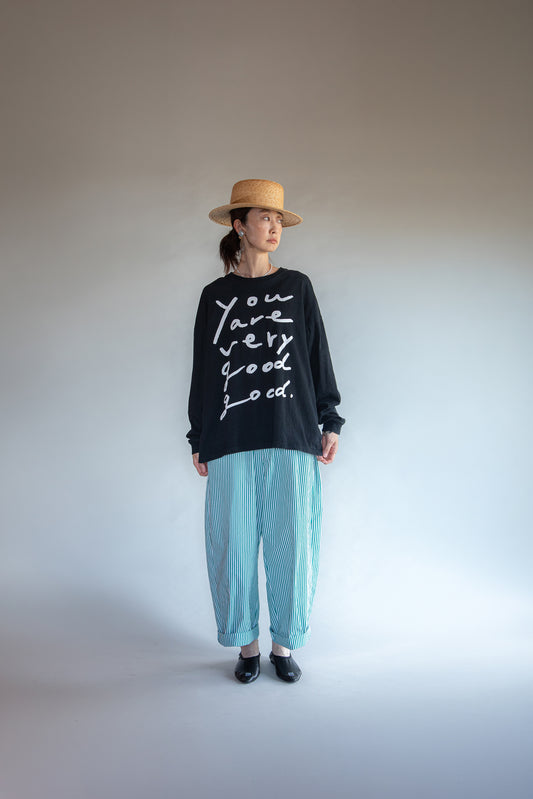GG02 Long T-shirt Black