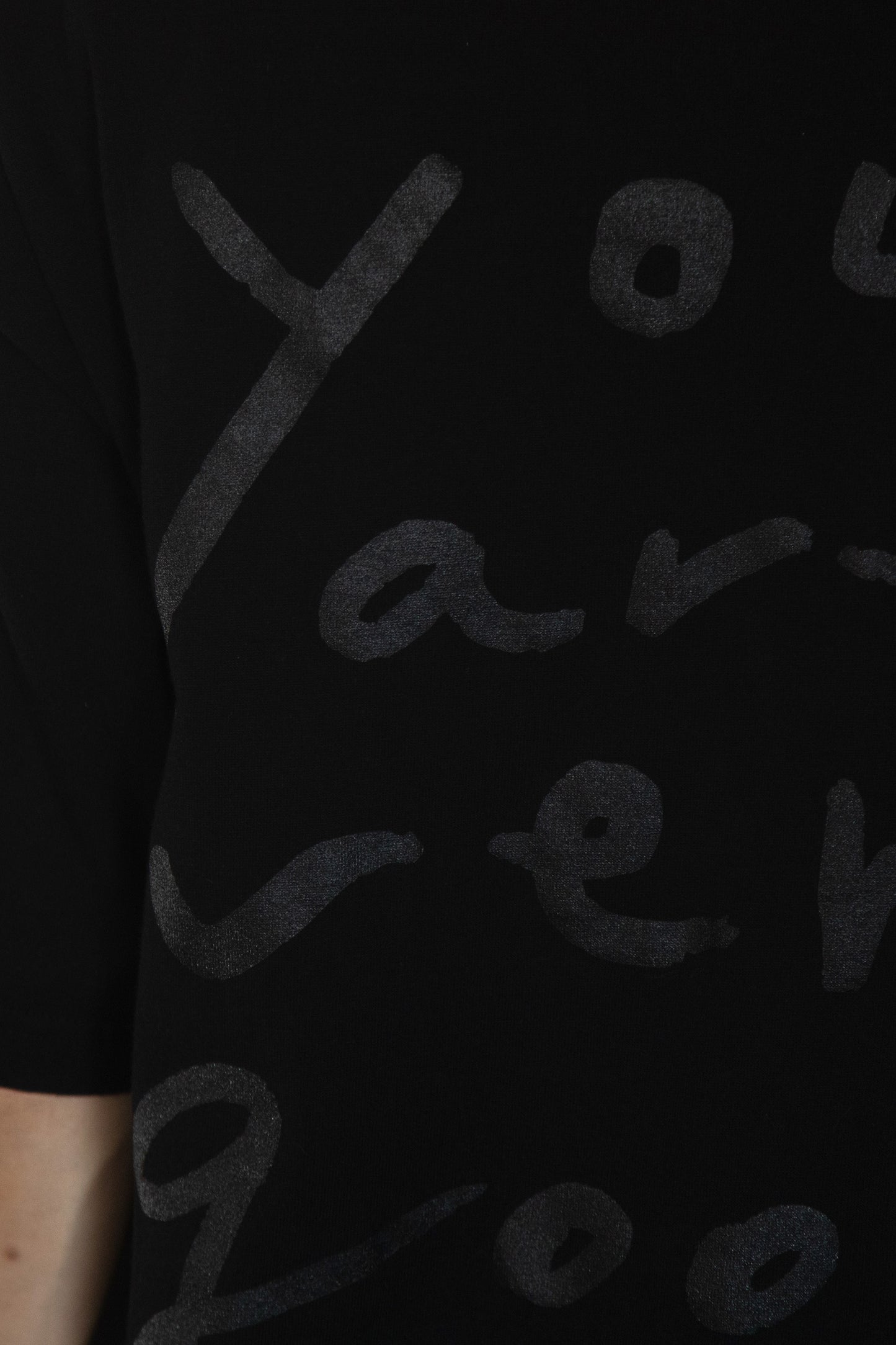 [NEW] GG01 T-shirt Black × Black